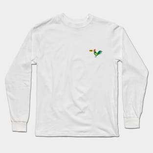 The chicken says "Pierogi!" Long Sleeve T-Shirt